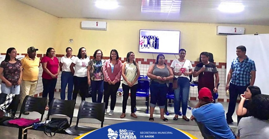 Secretaria De Saúde Realiza Encontro Sobre A Iii Oficina De Educação Permanente Com Os Acs.